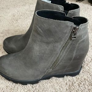 Sorel wedge bootie